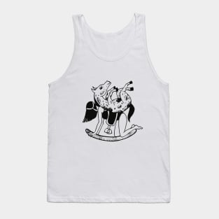 Topsy turvy - backwards Tank Top